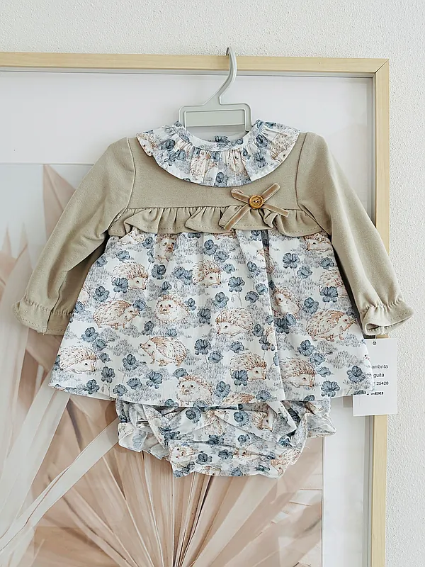 outfit with hedgehog reborn doll accessory by jacqueline kramer /jk honeybaby (#201891)