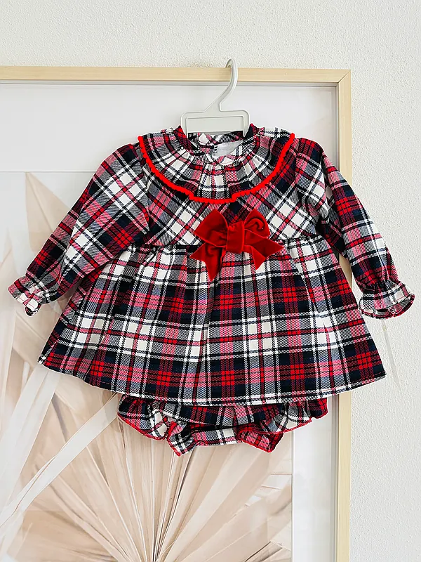 christmas outfit reborn doll accessory by jacqueline kramer /jk honeybaby (#202098)