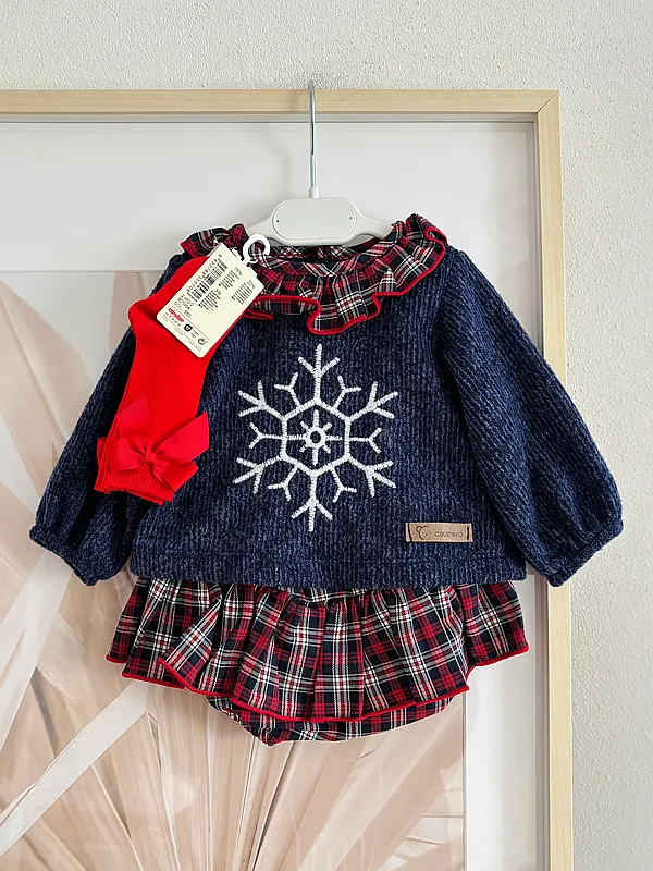 calamaro christmas outfit reborn doll accessory