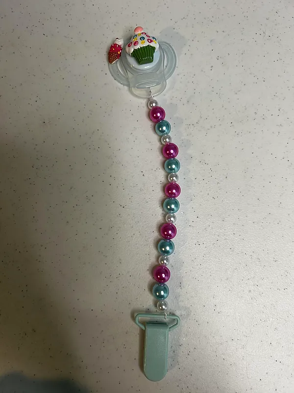 magnetic pacifier clip 7 reborn doll accessory