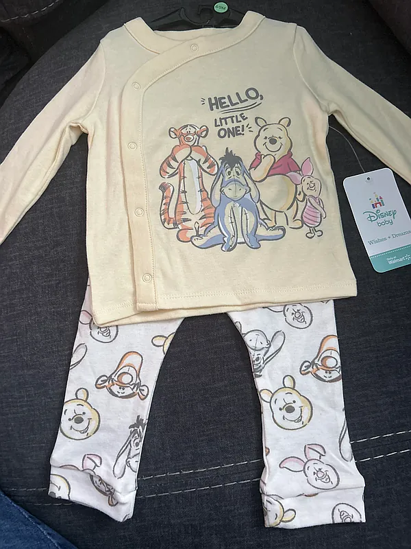 pooh outfit 6-9 m reborn doll accessory