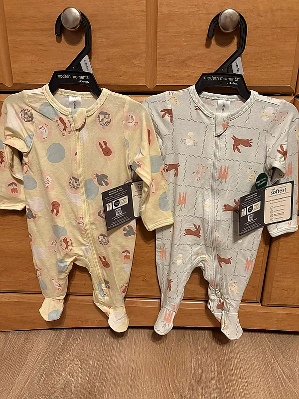 nb easter pjs reborn doll accessory