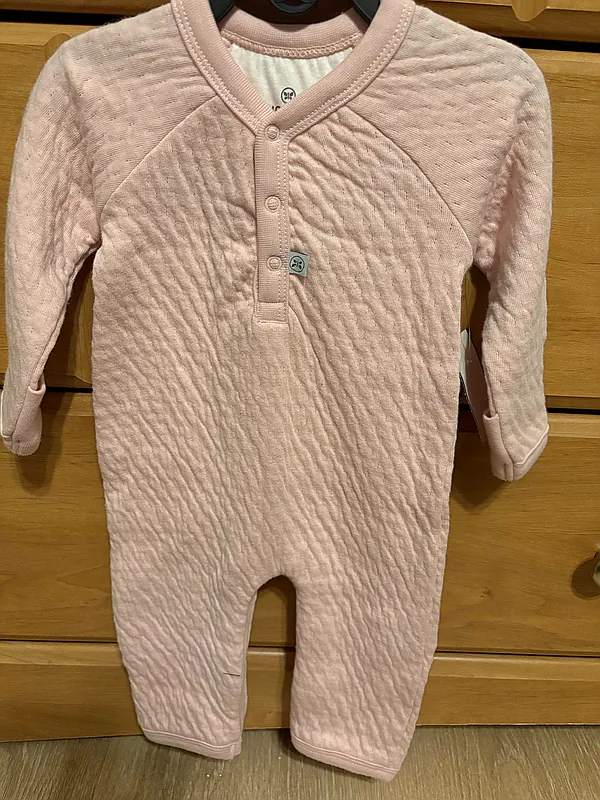 nb coverall pink reborn doll accessory