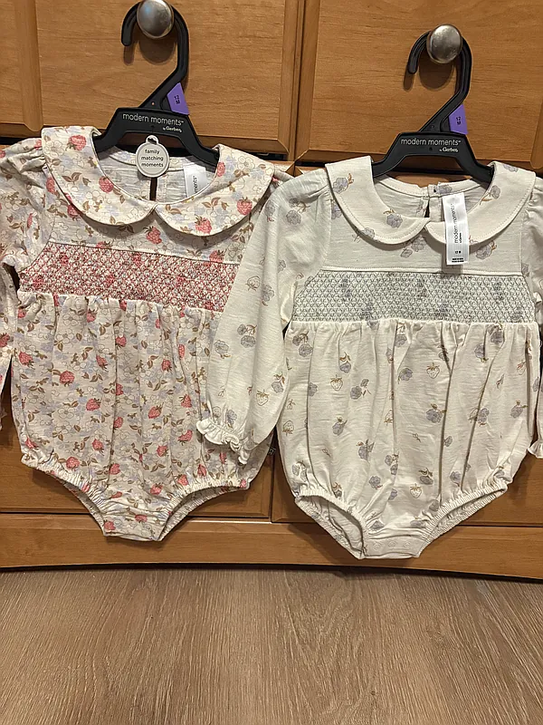 gerber bubble rompers 12 m reborn doll accessory