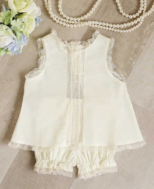 preemie girl yellow heirloom diaper set reborn doll accessory