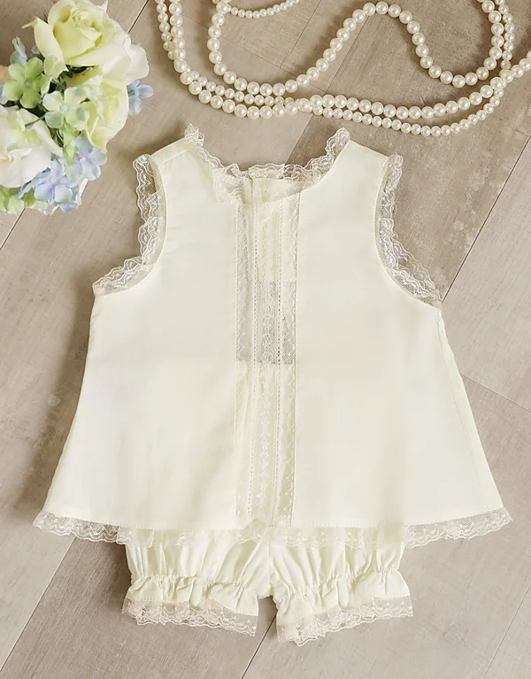 newborn girl yellow heirloom diaper set reborn doll accessory