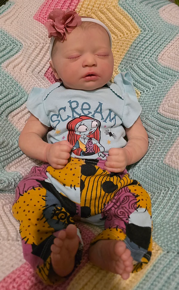skya reborn doll by melissa's cradle