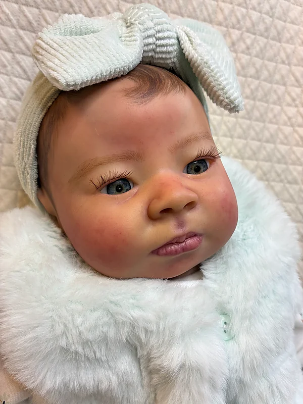mary awake reborn doll by mama bear babies